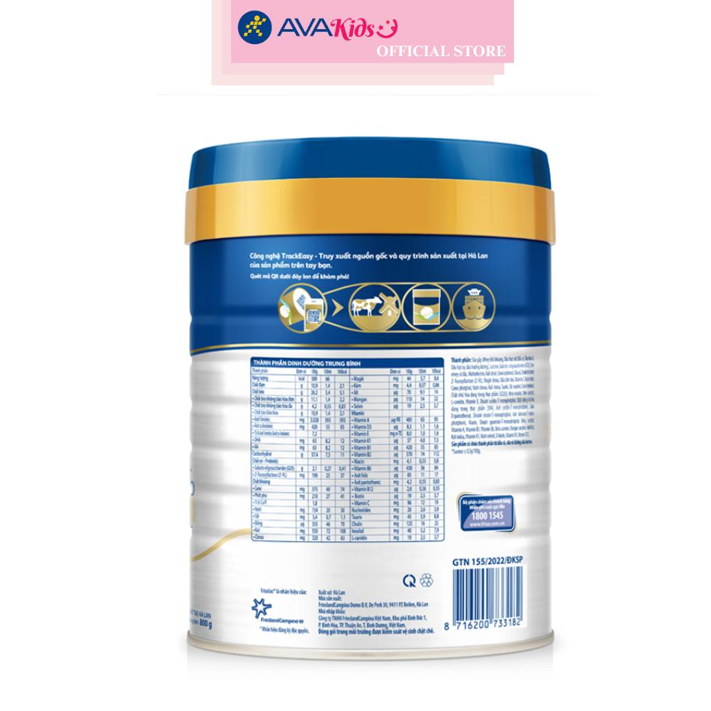 Sữa bột Friso Gold Pro số 1 800g (0 - 6 tháng)