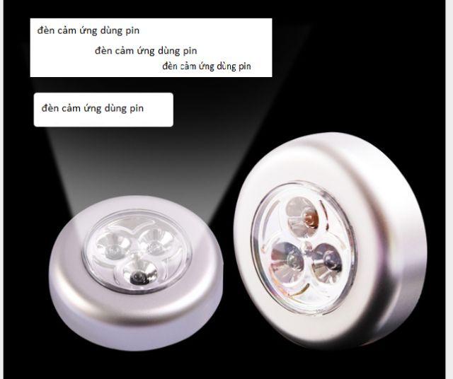 Đèn led tròn cảm ứng dùng pin