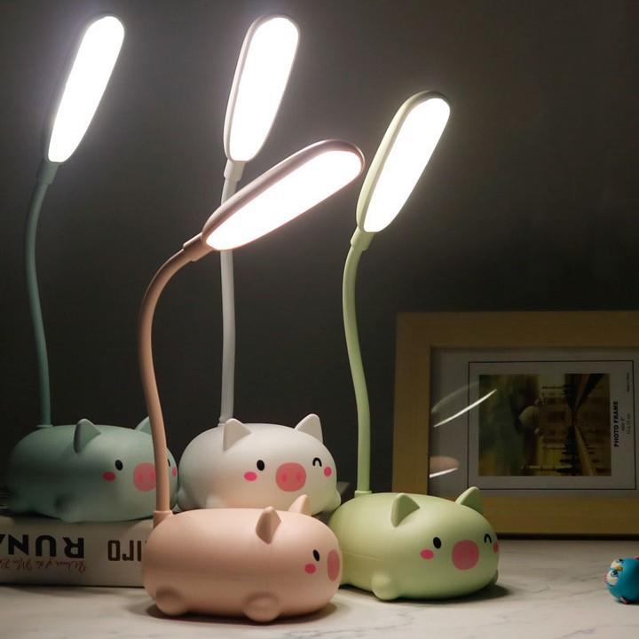 Đèn LED để bàn hình thú dễ thương sạc pin tiện lợi (DLT06