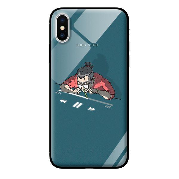 Ốp kính cường lực cho iPhone X Hít Nhạc - Hàng chính hãng