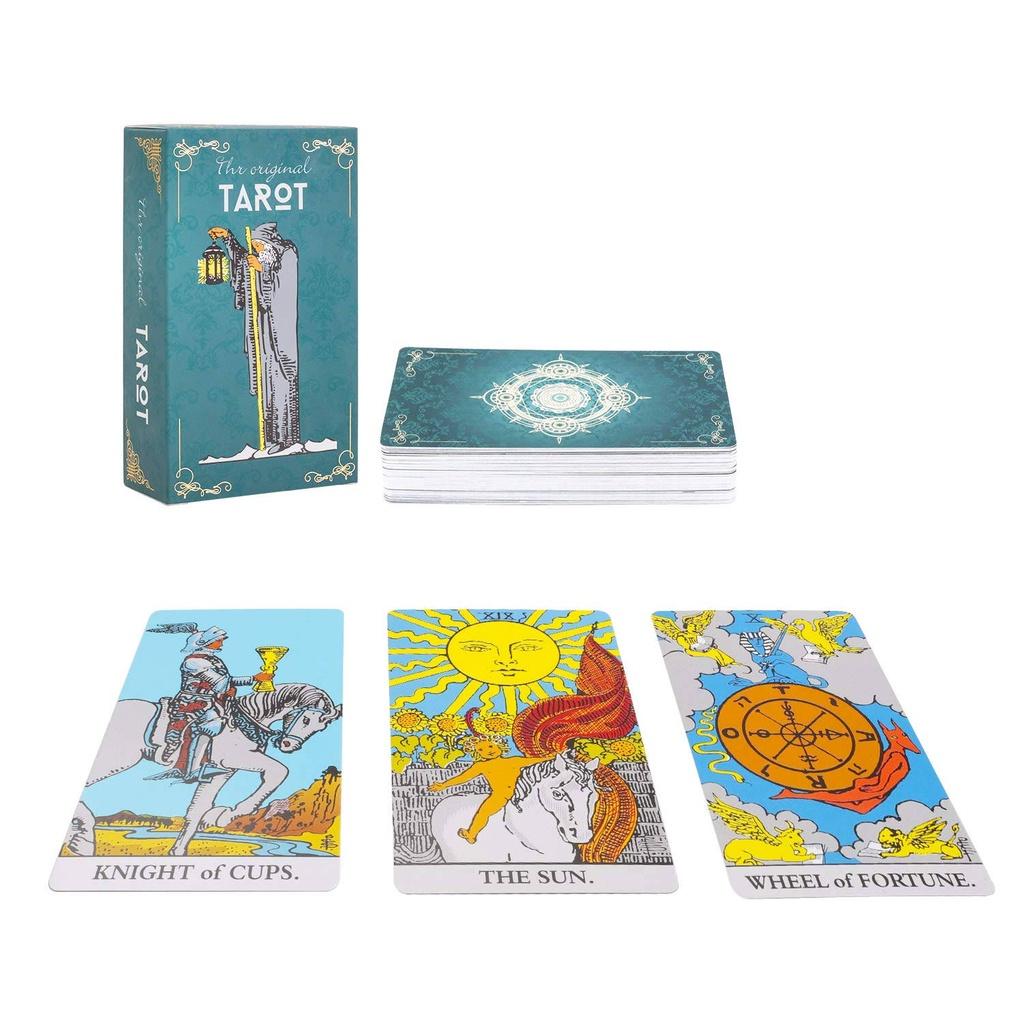 Bộ bài tarot 78 lá cơ bản cho người mới bắt đầu The Original Tarot kèm quà tặng