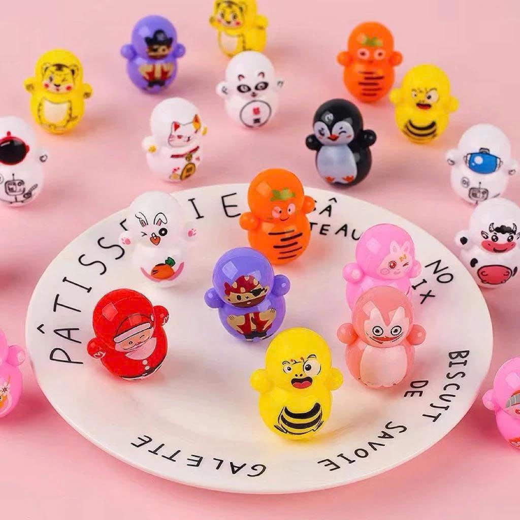 Đồ chơi Lật đật squid game mini, đồ chơi lật đật mini cho bé cute dễ thương giá rẻ
