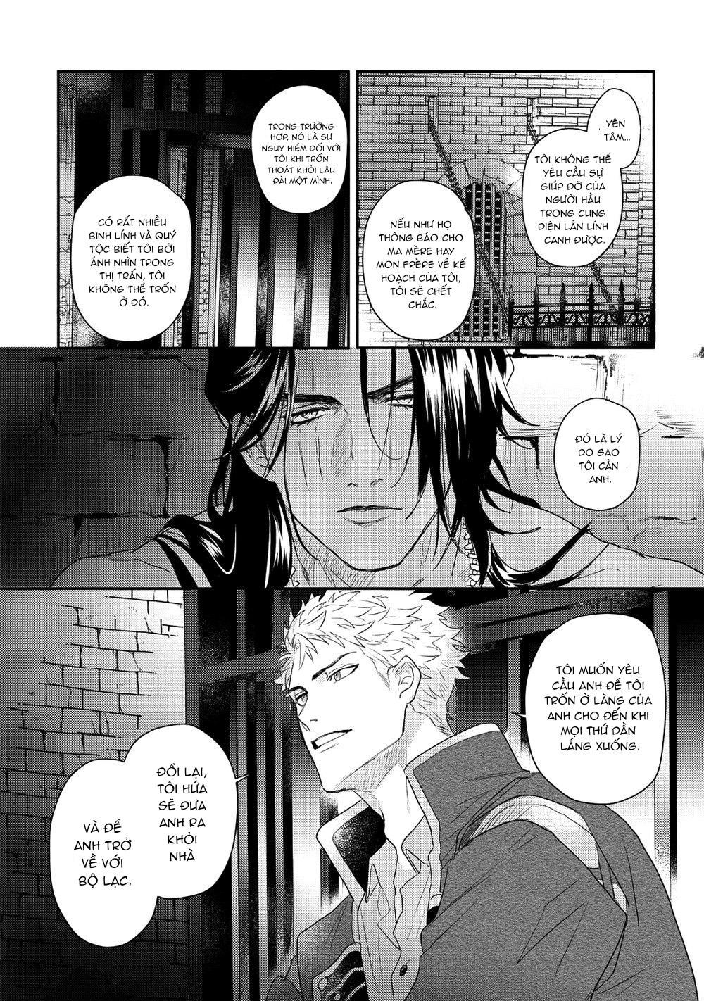 hoàng tử phóng túng và quái thú bị giam cầm chapter 1 23