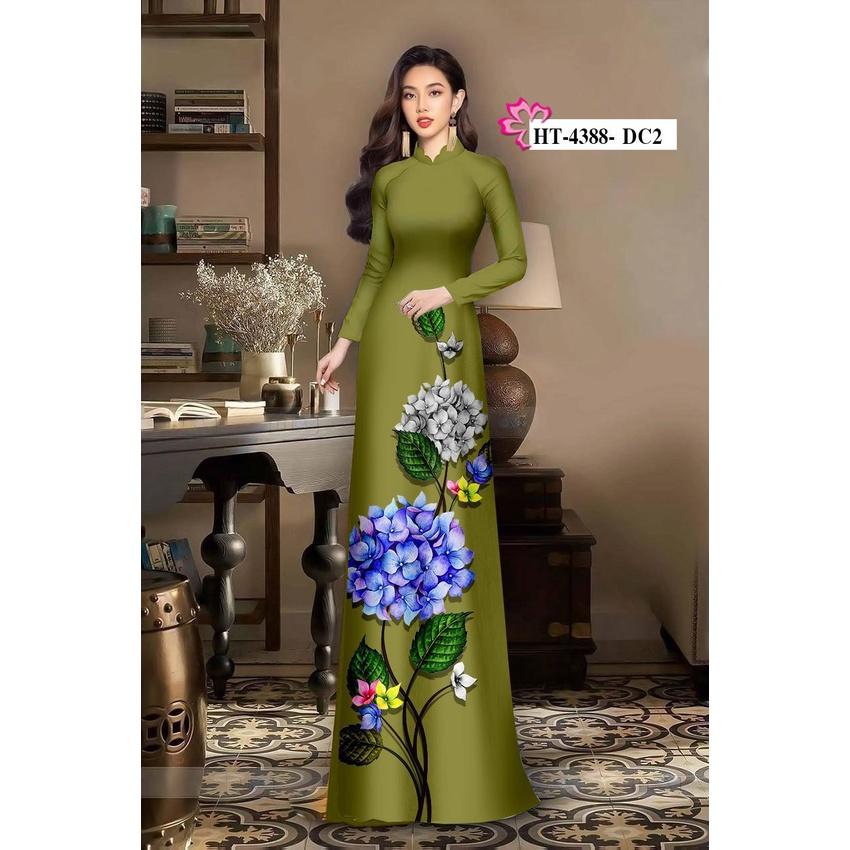 VẢI MAY ÁO DÀI HOA CẨM TÚ CẦU HAD