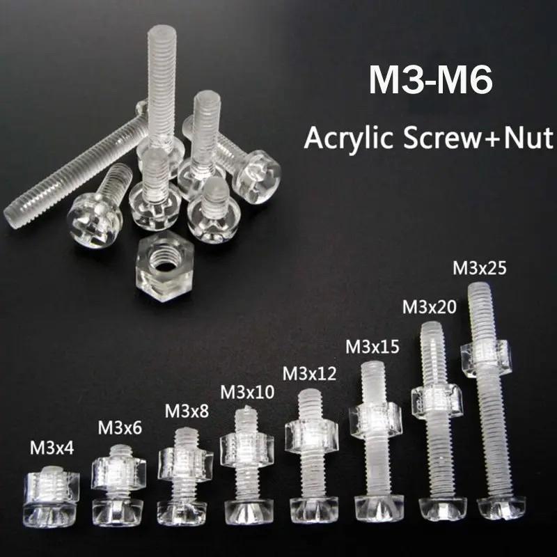 Ốc vít mica M3 M4 M5 M6, Đai ốc mica M3 M4 M5 M6