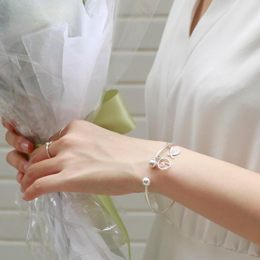 Kiềng Mix Charm Cá Heo Mix Charm Sóng S925 LANN