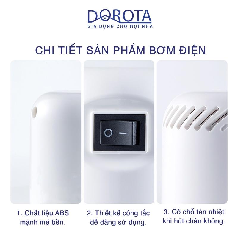 Bơm điện hút chân không sử dụng cho túi zip DOROTA nhỏ gọn tiết kiệm điện hàng nhập khẩu AQ241