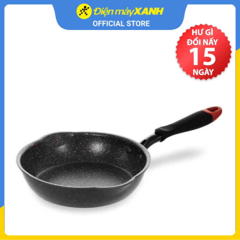 Chảo nhôm chống dính vân đá đáy từ 20cm Kangaroo KG661XS - Hàng chính hãng