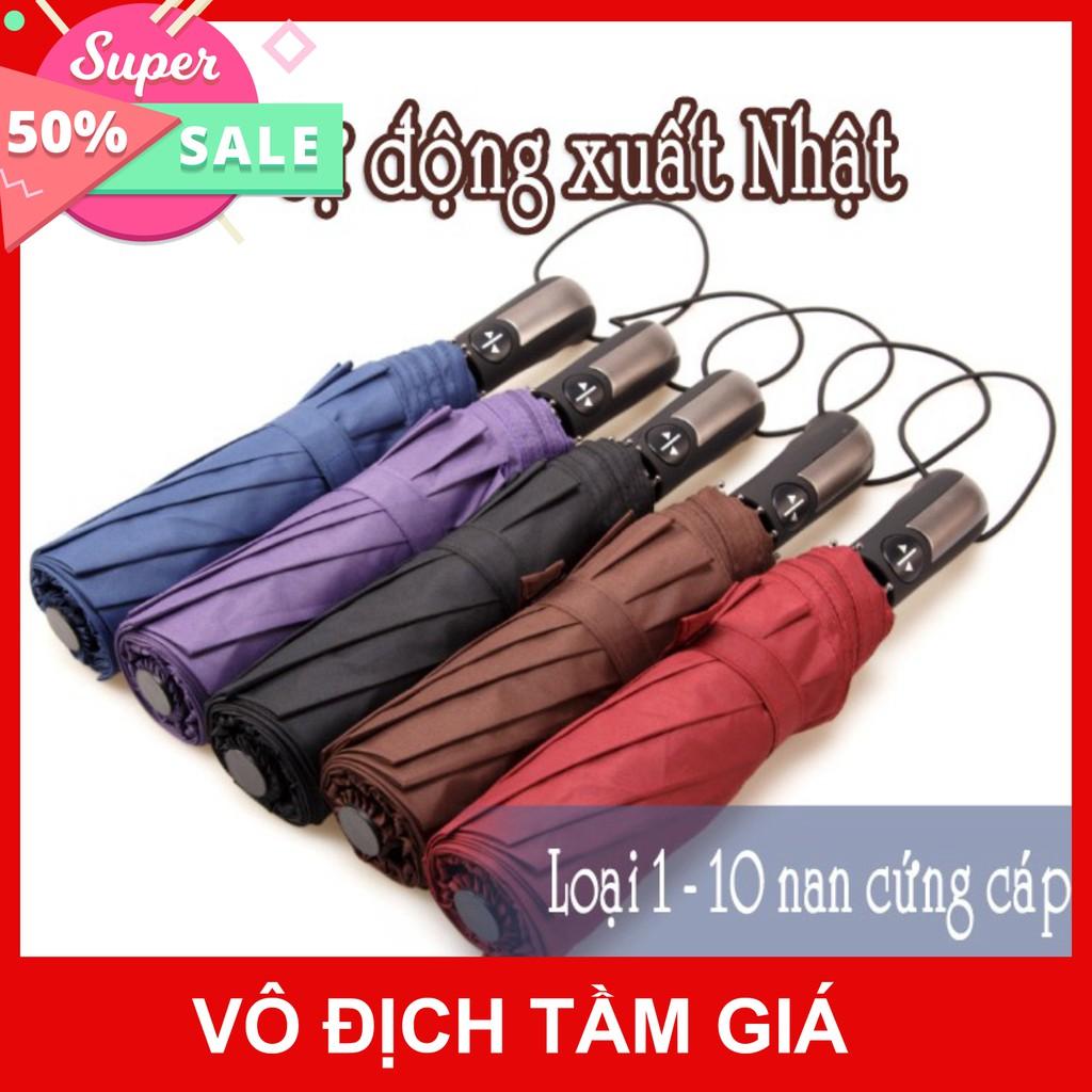 Ô Dù Đi Mưa Mở Nút Tự Động T2 chuyên sỉ sll