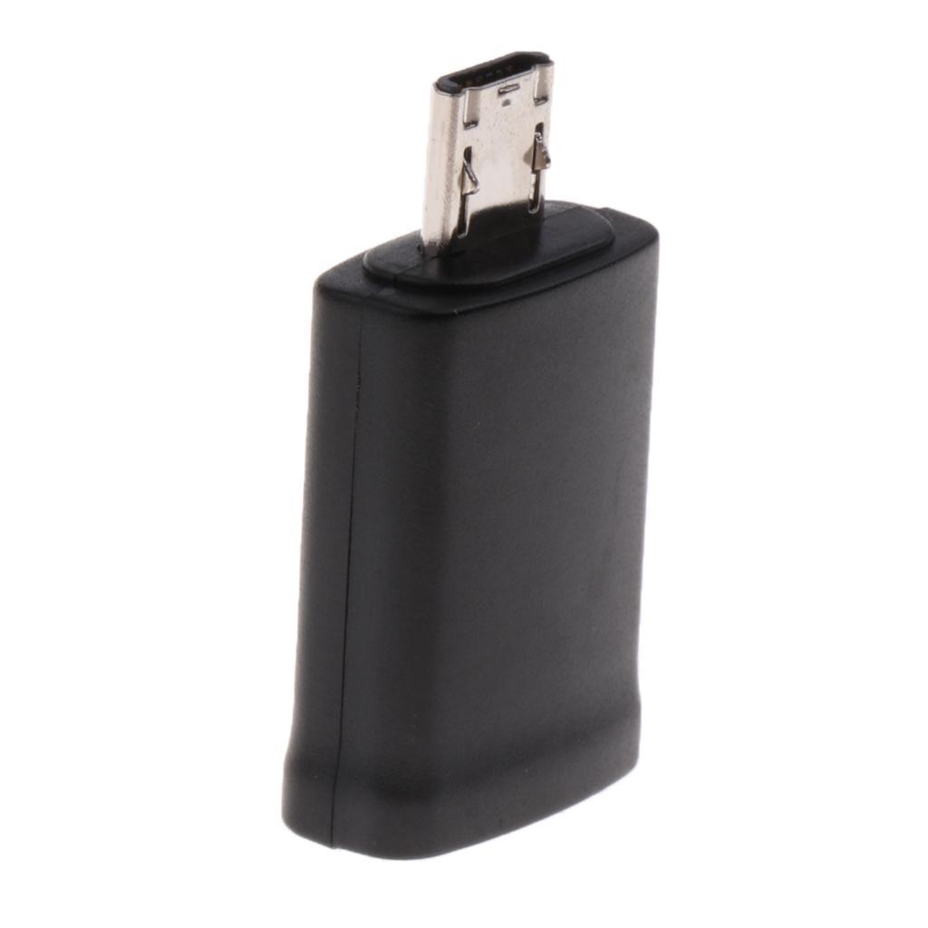 Micro USB to Micro USB Adapter, Converts Micro USB Female to Male Adapter