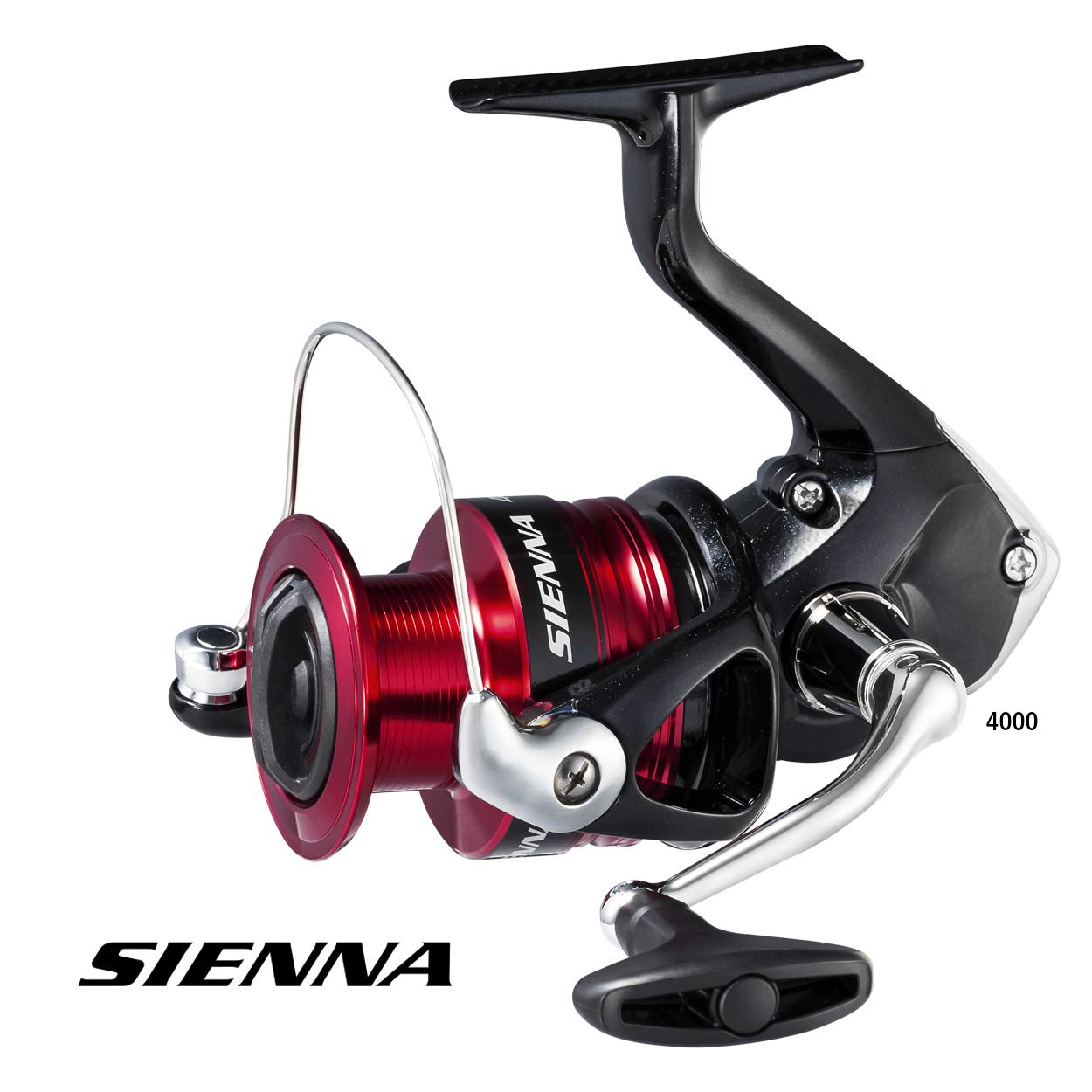 Máy câu Shimano Sienna FG có các size từ 1000 đến 4000