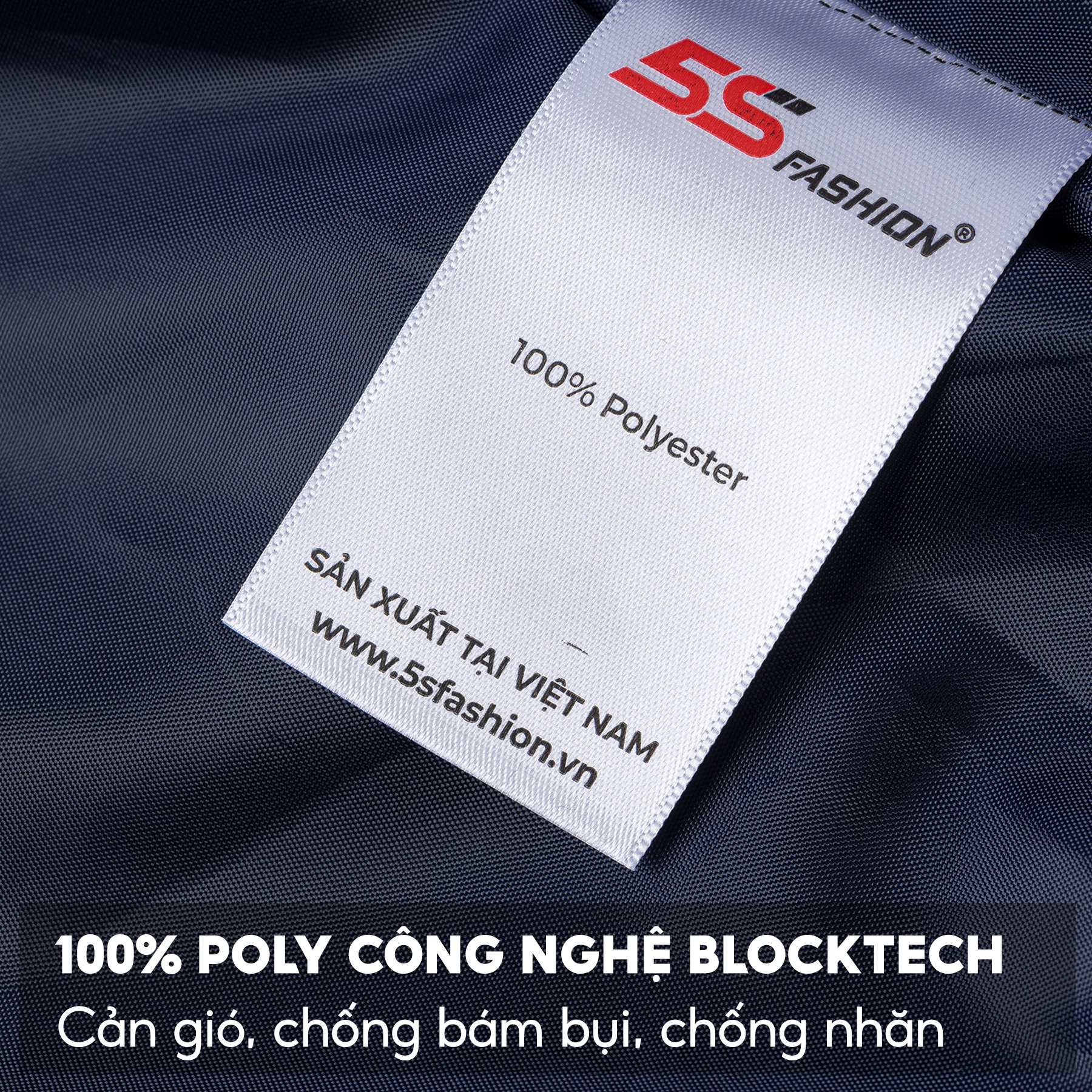 Áo Khoác Bomber Nam 5S, Chất Liệu Cao Cấp, Cản Gió, Chống Bám Bụi, Thiết Kế Basic Trẻ Trung, Lịch Lãm