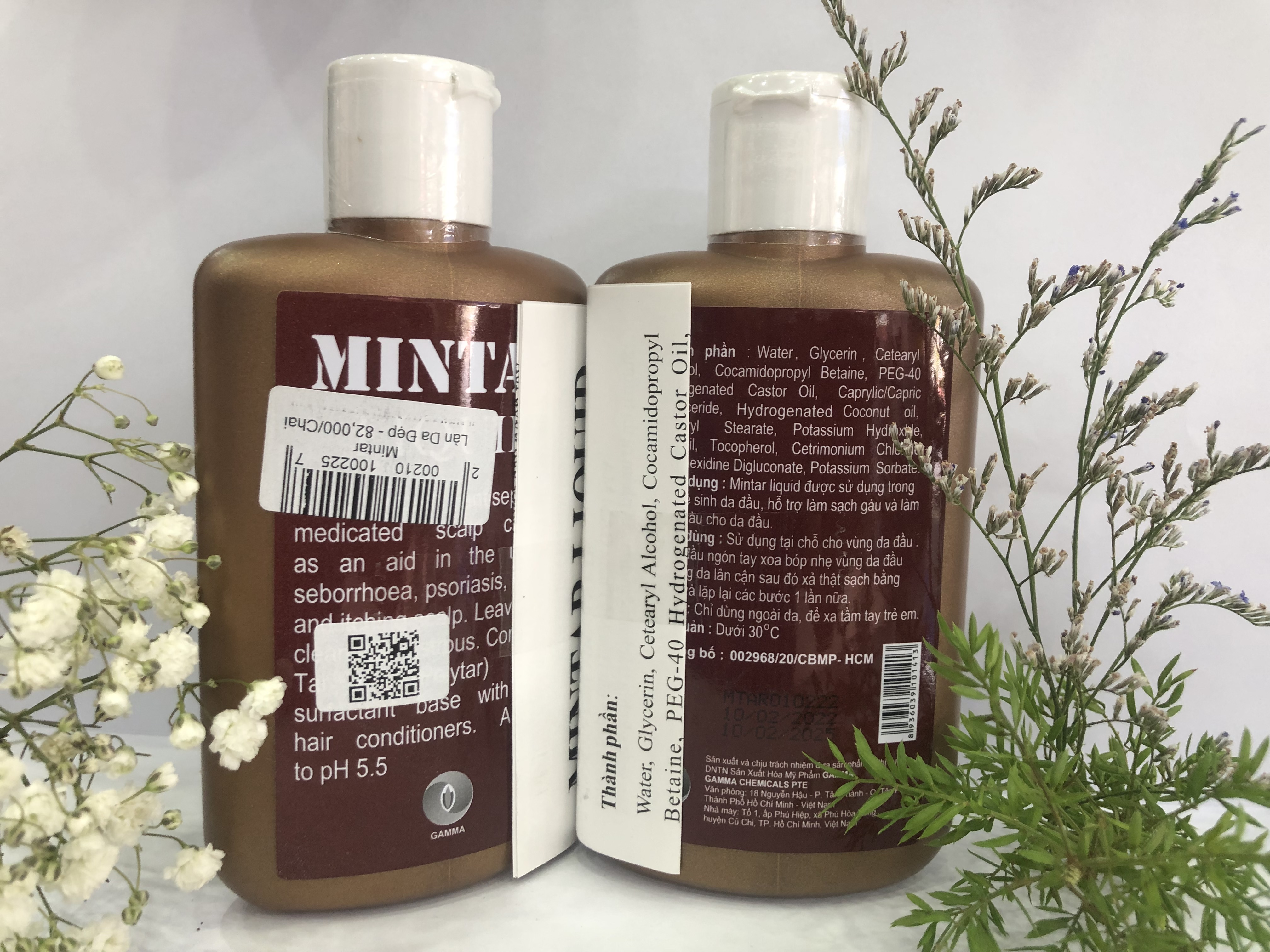 MINTAR LIQUID - Dầu gội nấm