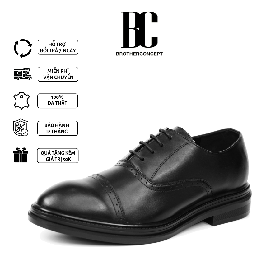 Oxford Brother Brogue Đế Dày 1T1