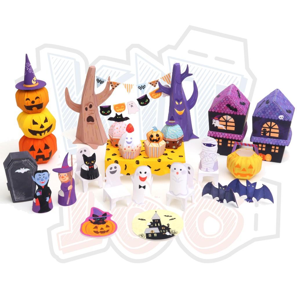 Mô hình giấy Lễ hội Halloween Party Mini Toy