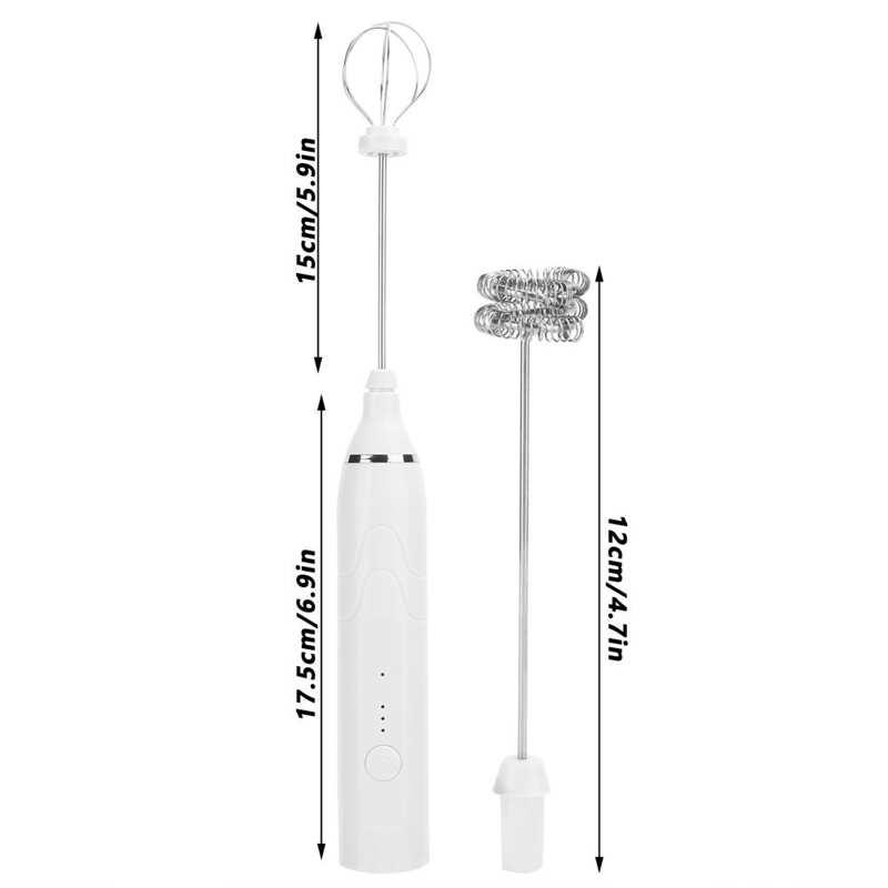 3 Tốc Độ Bọt Sữa USB Điện Sữa Sữa Rửa Mặt Foamer Cappuccino Xốp Đánh Trứng Cầm Tay Be Đánh Sô Cô La Nóng Trộn Cà Phê Latte Khuấy