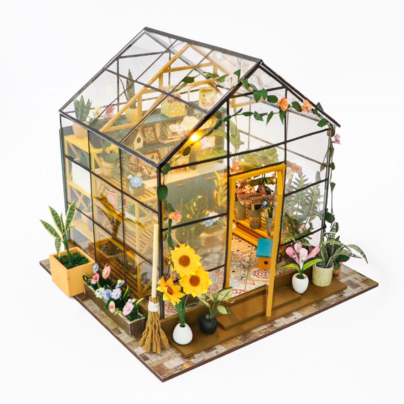 Miniature Dollhouse DIY Miniature Dollhouse with Accessories for Girls Teens