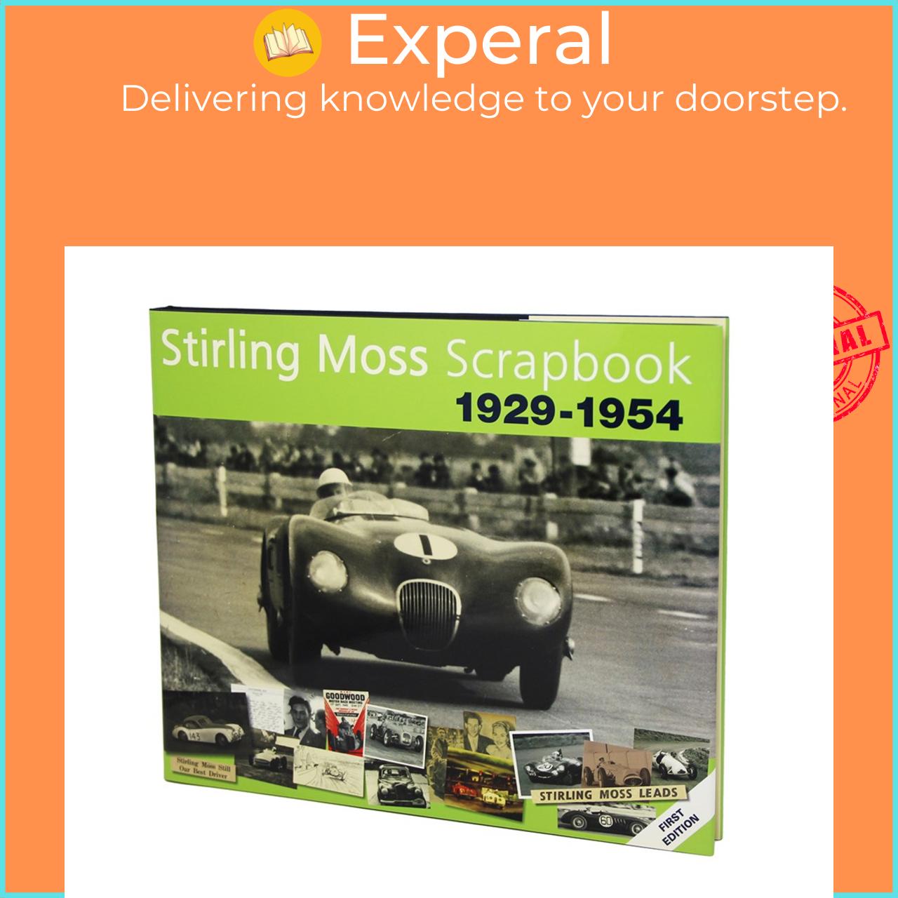 Sách - Stirling Moss Scrapbook 1929 - 1954 by Sir Stirling, OBE Moss (UK edition, Hardcover Paper over boards)