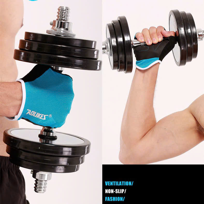 Găng tay tập GYM nam- nữ Aolikes 104 | Tạo cảm giác thoải mái nhất