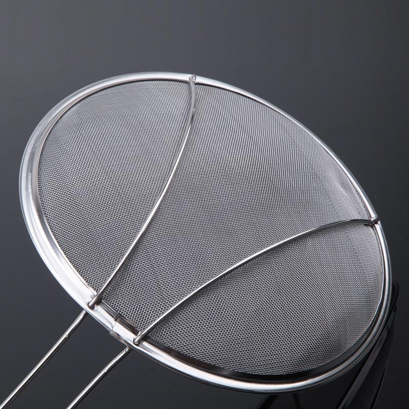 Vợt lưới lược thực phẩm, dầu ăn tay cầm inox