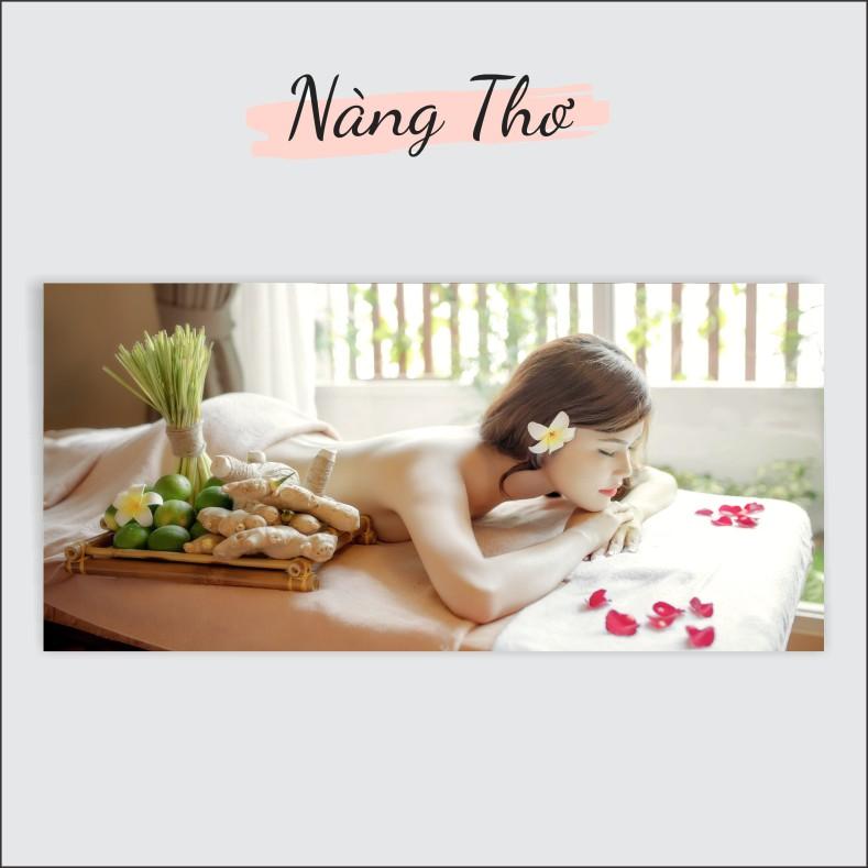Decal dán tường spa BEAUTIFUL GIRL