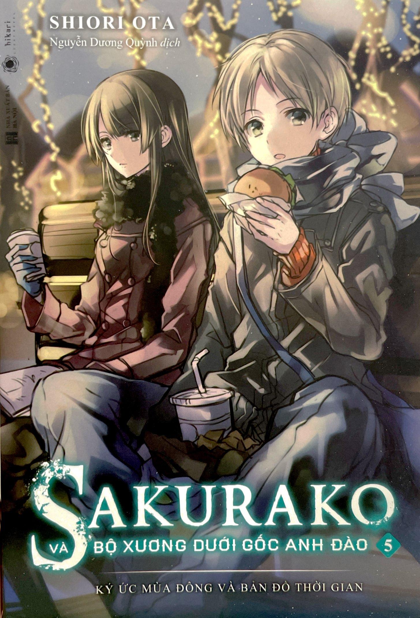 Sách Sakurako Và Bộ Xương Dưới Gốc Anh Đào 5 - Ký Ức Mùa Đông Và Bản Đồ Thời Gian [Tặng Kèm Bookmark]