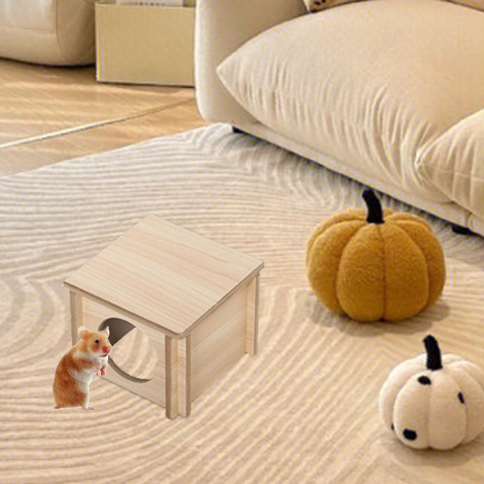 Hamster House and Hide Supplies Hamster Hideout for Lemmings Dwarf Hamster Mouse