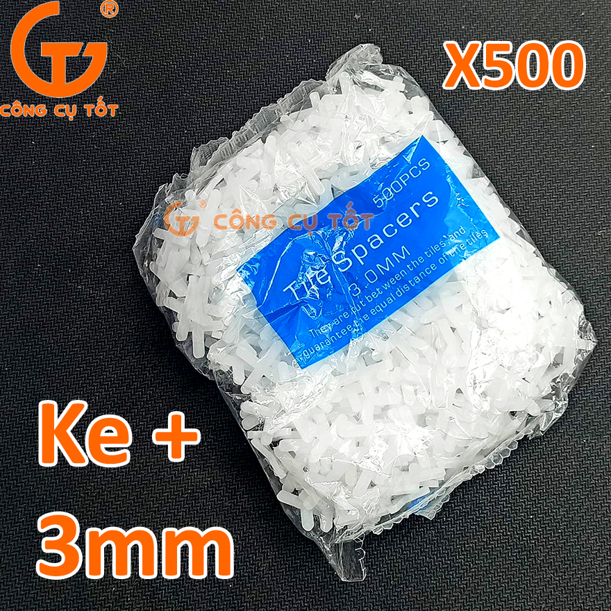 Túi 500 ke ốp lát gạch dấu cộng đường ron 3mm