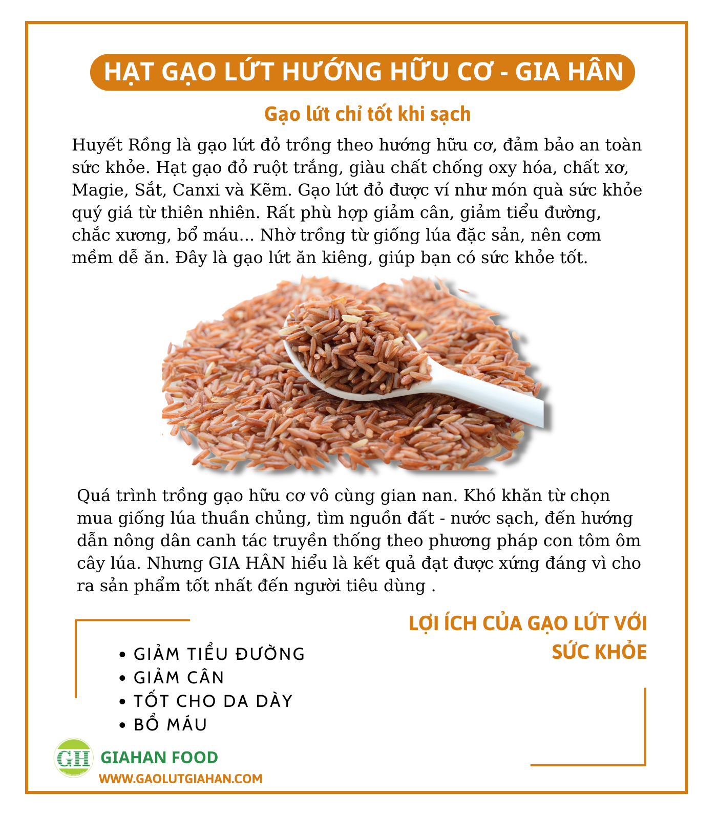 TRÀ GẠO LỨT GIẢM CÂN GIA HÂN , GIẢM MỠ  [ 300G] 100% Thiên nhiên