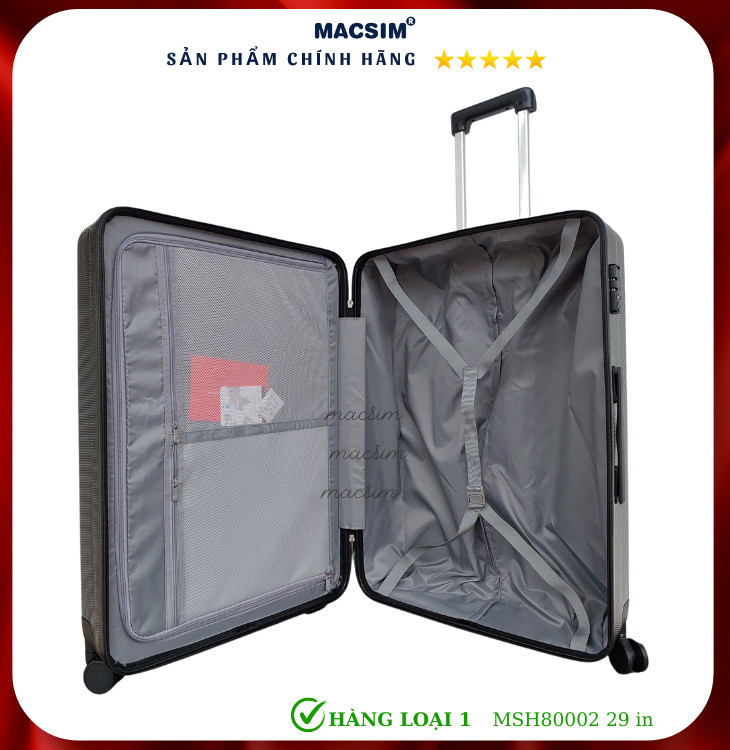 Vali cao cấp Macsim Hanke MSH80002 - Hàng loại 1 (size:20-24-29 inch)