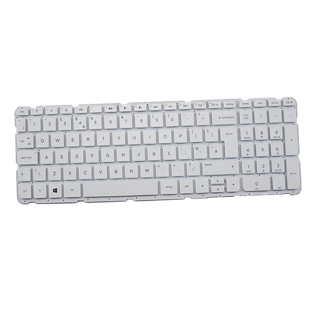 Laptop Desktop Full Size Keyboard UK ABS for HP Pavilion 15-n 250 G3 256 G3