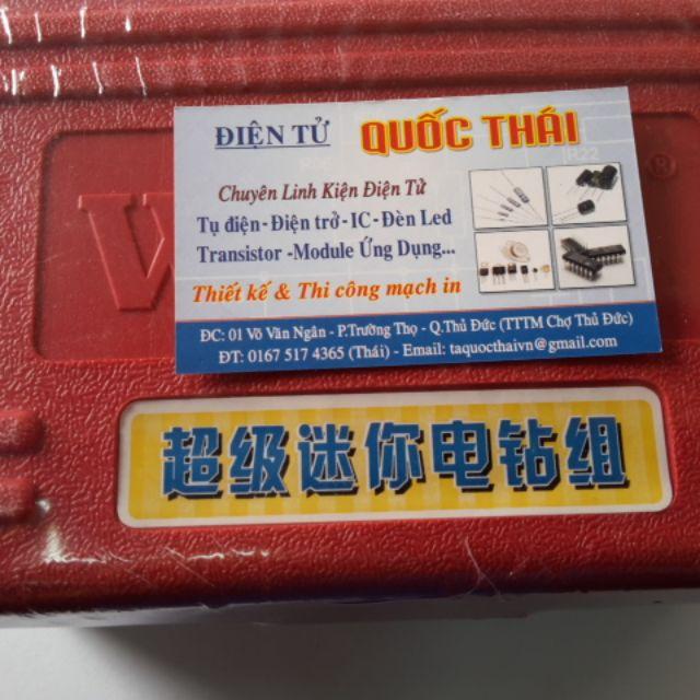 Bộ khoan mini cầm tay