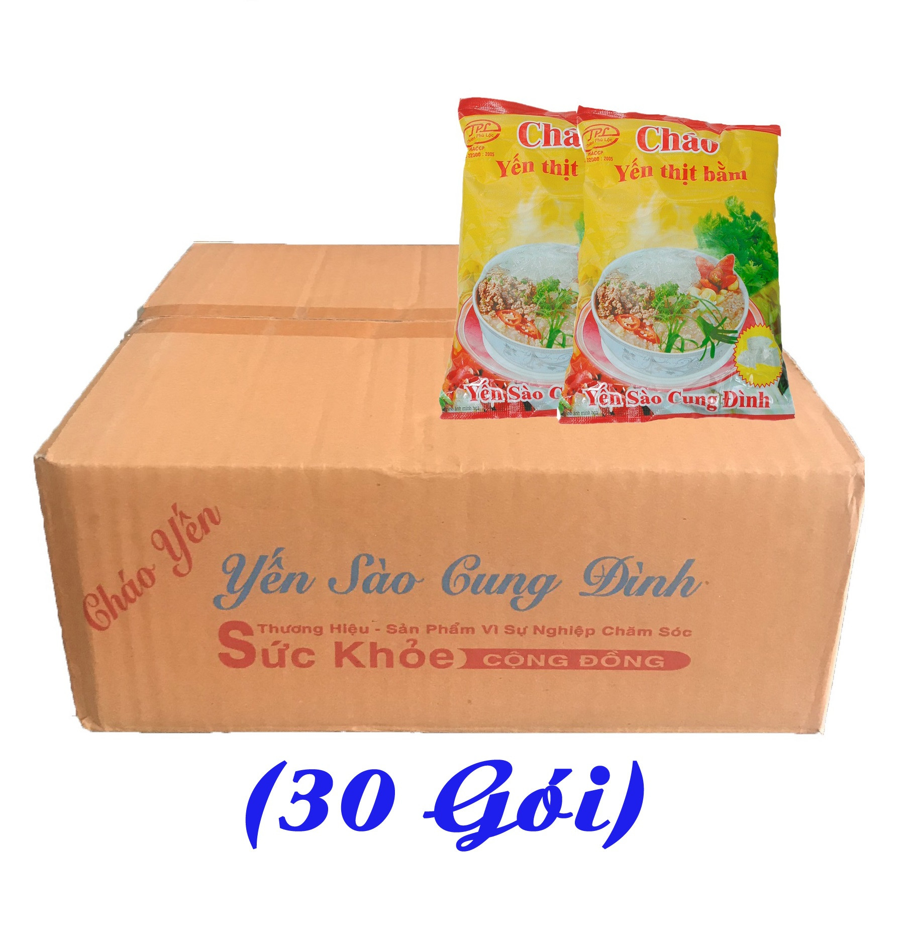  COMBO 30 GÓI CHÁO YẾN THỊT BẰM 