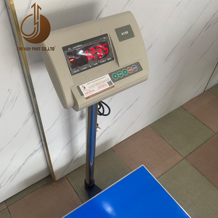 Cân Bàn Điện Tử A12E - Mặt Bàn Cân 500X600MM