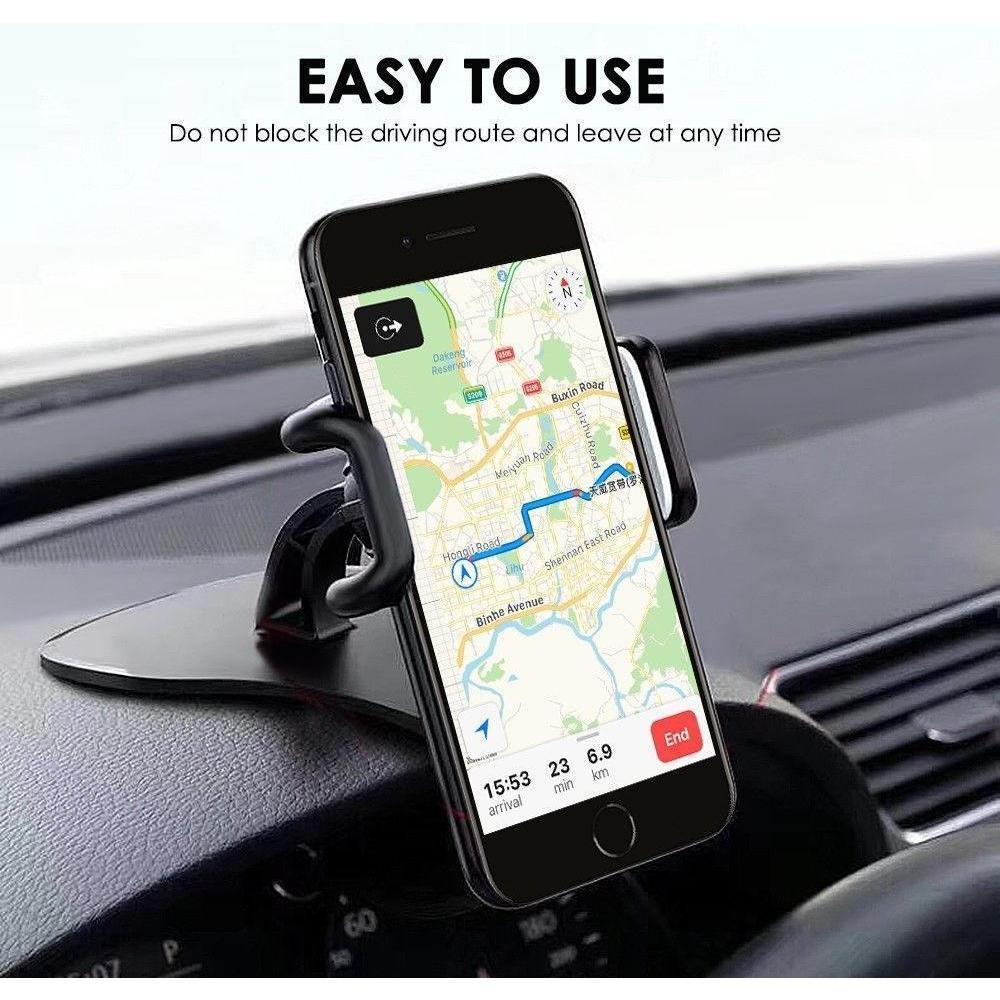 Kẹp Điện Thoại Trên Taplo Ô Tô Magnetic Xoay 360 Độ