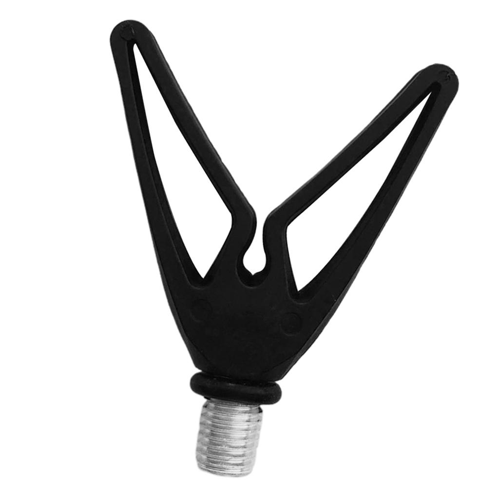 Fishing Rod Rest Holder Butt Pole Bracket M3/8 Head Thread Connector Model 1