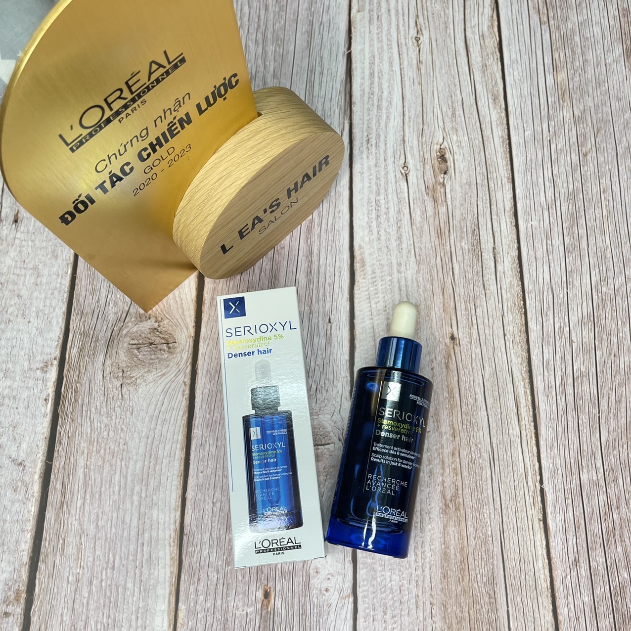 Tinh chất kích thích mọc tóc L’Oréal Serioxyl Denser Hair 90ml