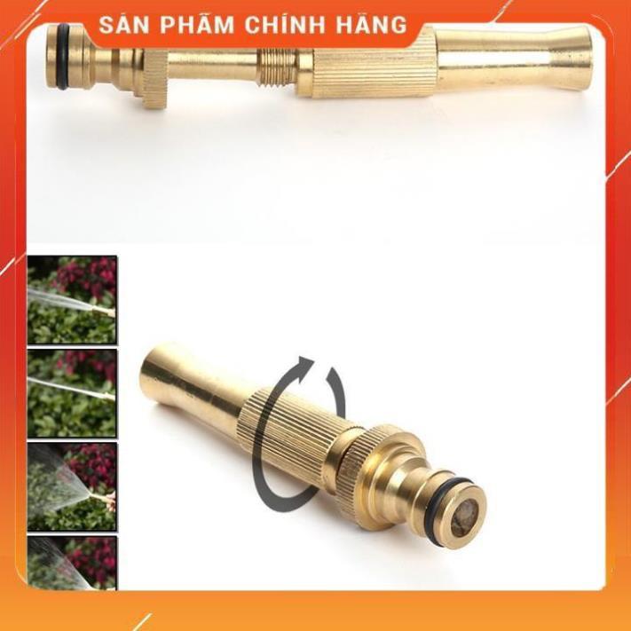Vòi Xịt️Evoucher Bộ dây vòi xịt nước rửa xe, tưới cây , tăng áp 3 lần, loại 20m 206587 đầu đồng, cút đồng