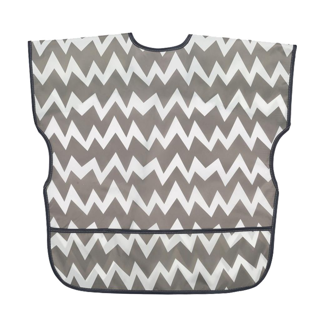 Sleevless Drooling Teething Waterproof Bib for Baby Toddlers