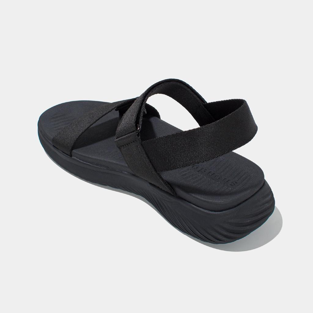 Giày Sandals Nam Nữ Shondo F7 Continew Đen F7N1010