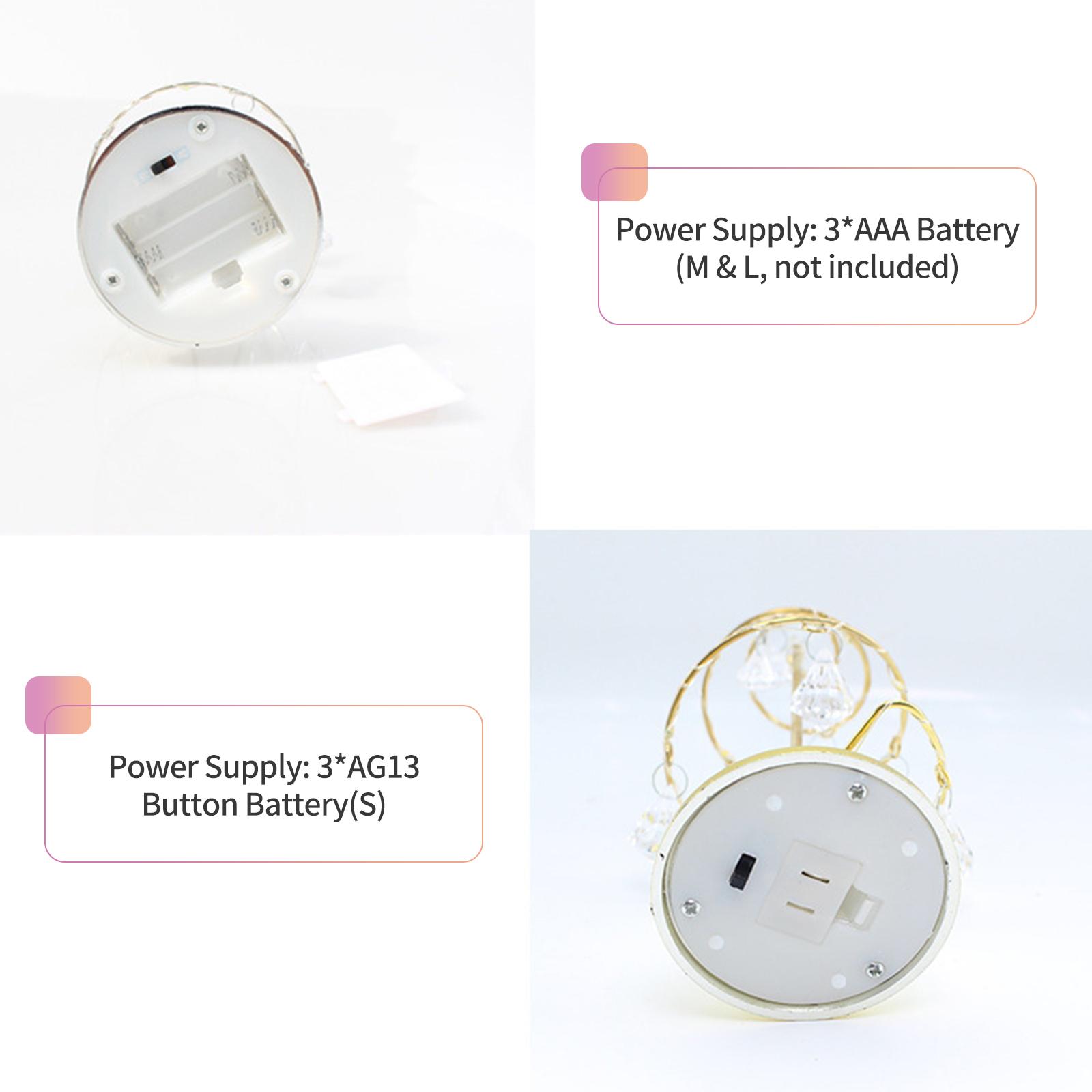 Đèn Cây Thông Noel Nhỏ Kim Loại Xoắn Ốc