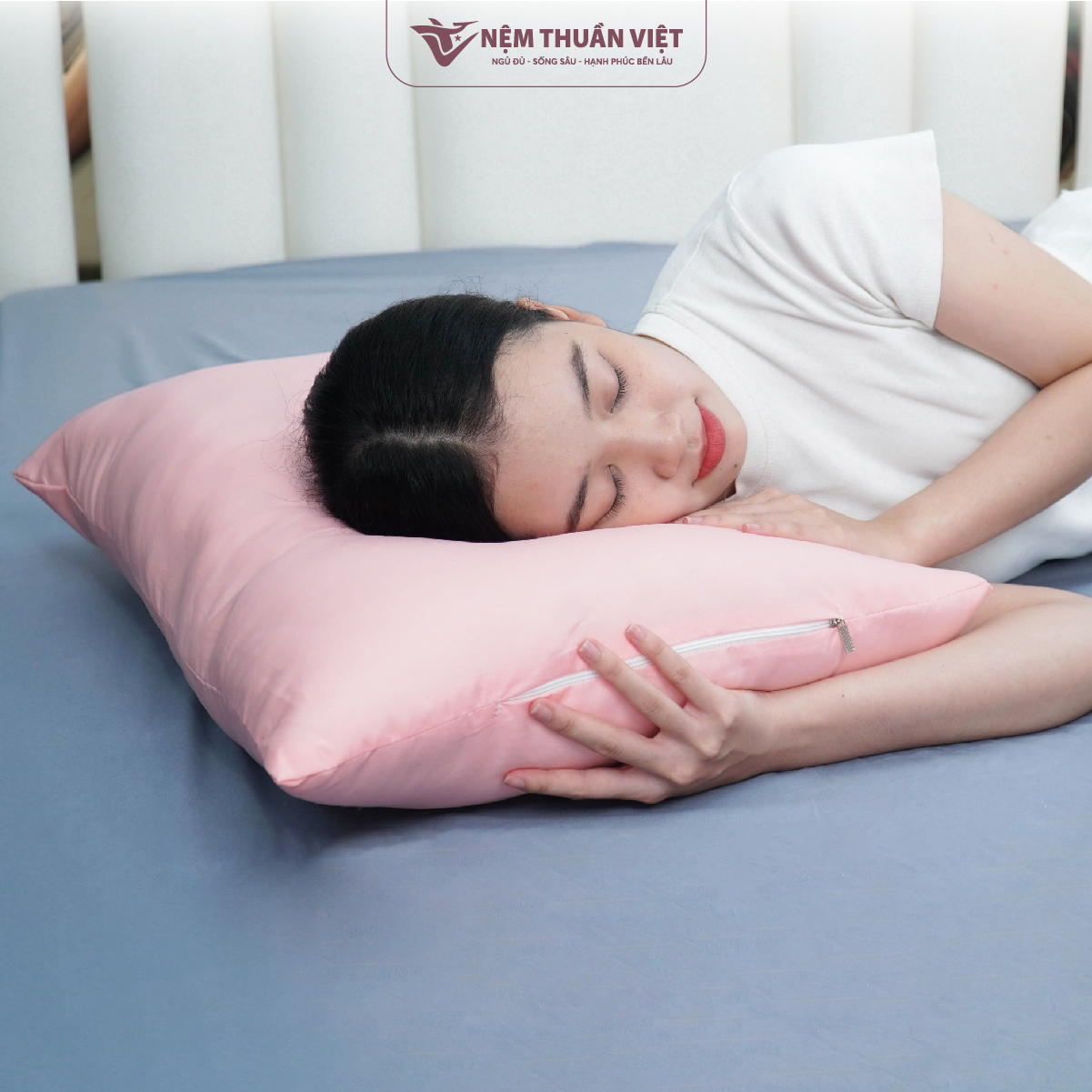 Ruột Gối Nằm Gòn Thuần Việt - Sợi Gòn Cao Cấp, Êm Ái - Kích Thước 50x70