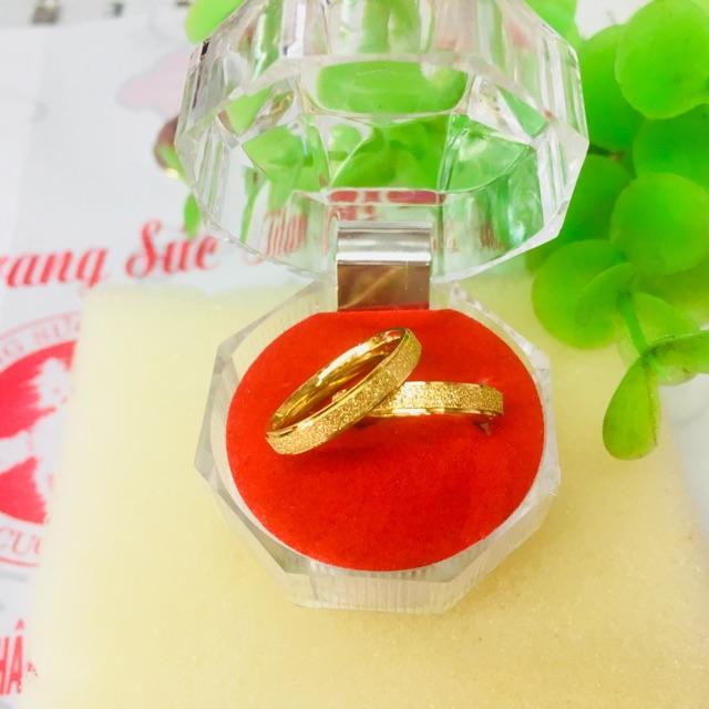 Nhẫn Cặp Cao Cấp-Không đen