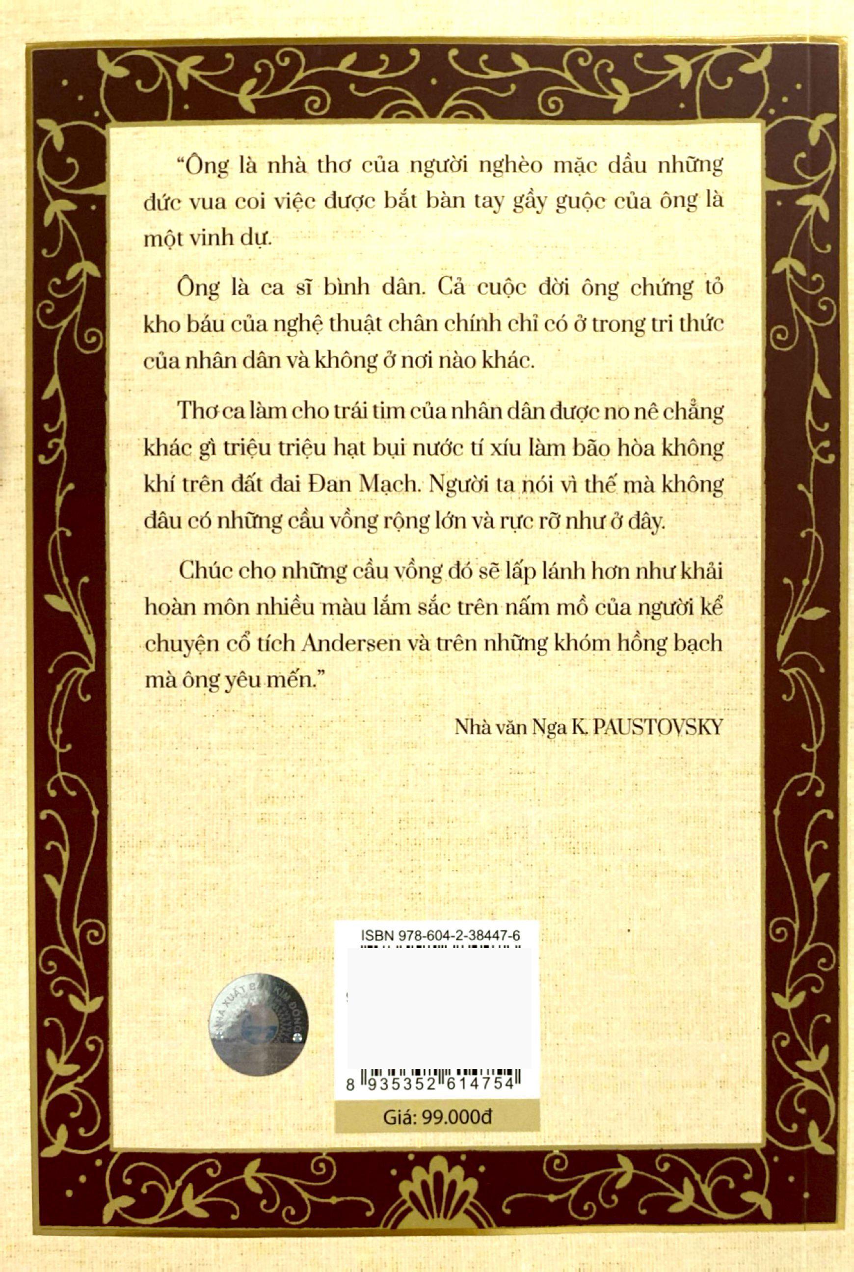 Sách - Truyện Cổ Andersen - Tập 1 (Tái Bản 2024)