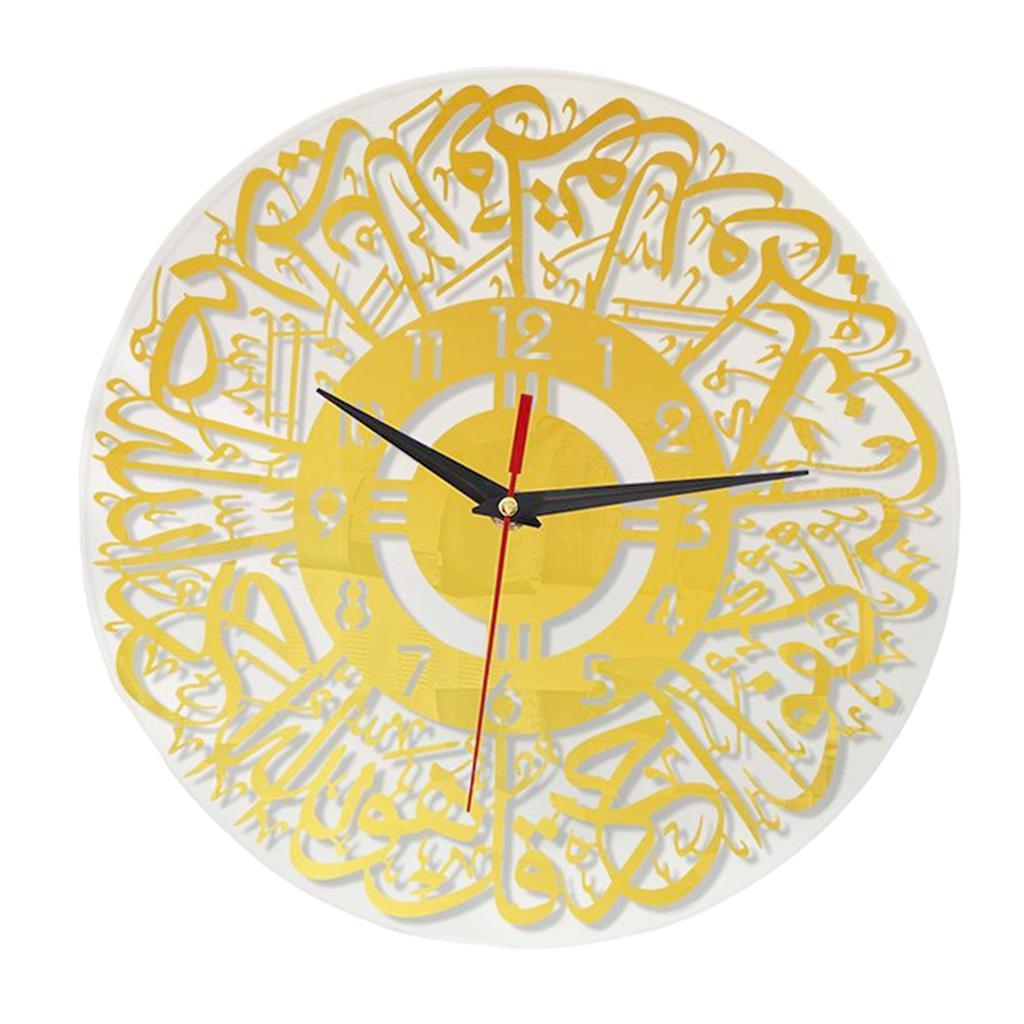 Wall clocks battery operated modern 12 inch Black