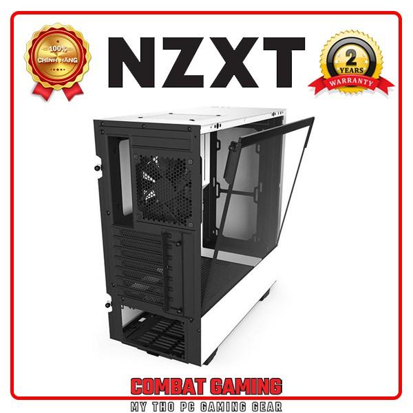 Vỏ CASE NZXT H510 MATTE (Mid Tower/Màu Trắng) - Hàng Chính Hãng