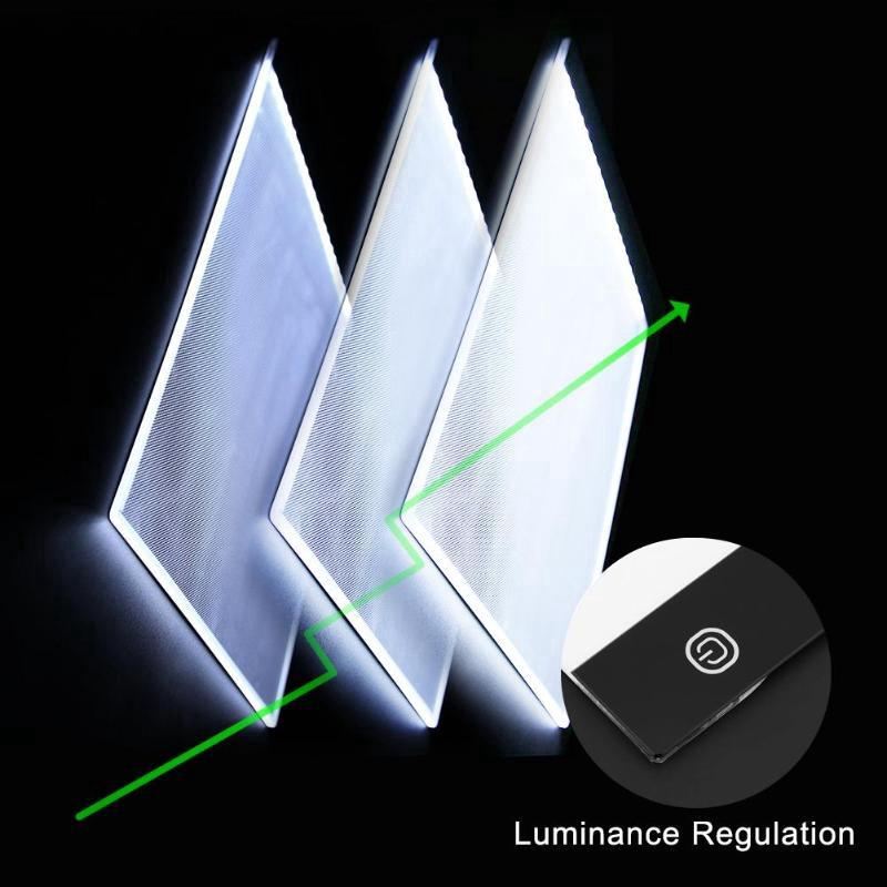 Máy tính bảng đồ họa kỹ thuật số A4 LED Artist Thin Art Vẽ bảng vẽ Hộp đèn