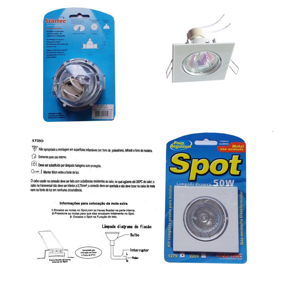 GU10 Halogen Spotlight Commercial Household Spot Light Flood Light 127V 50W