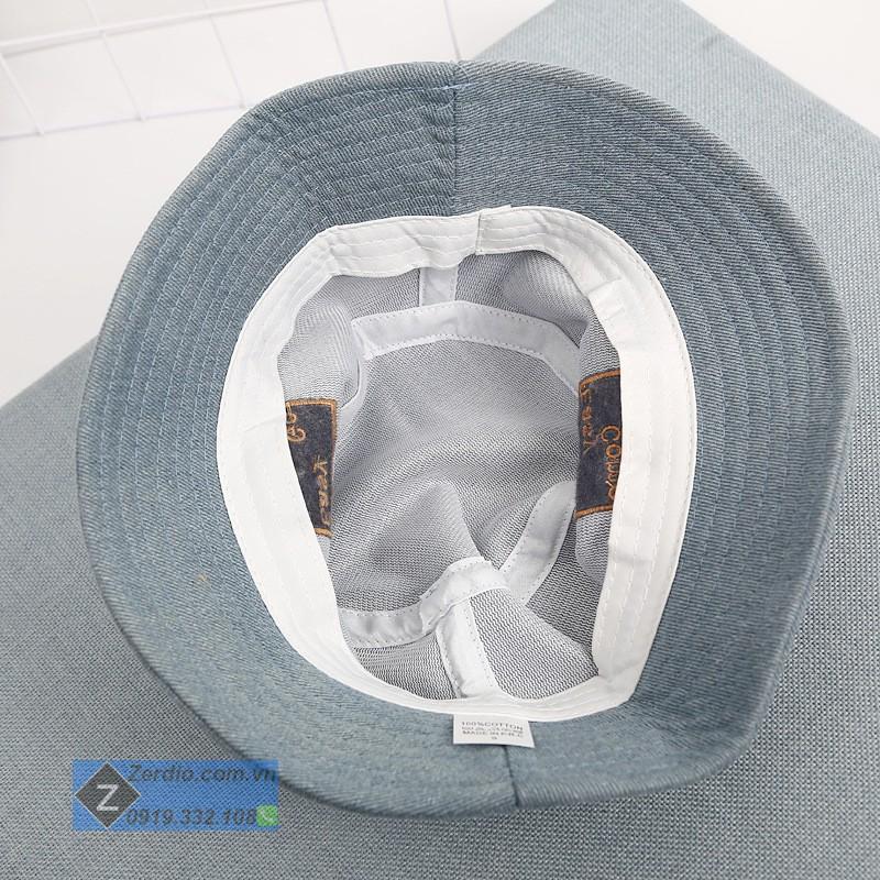 Mũ rộng vành nữ size nhỏ vòng đầu 54cm