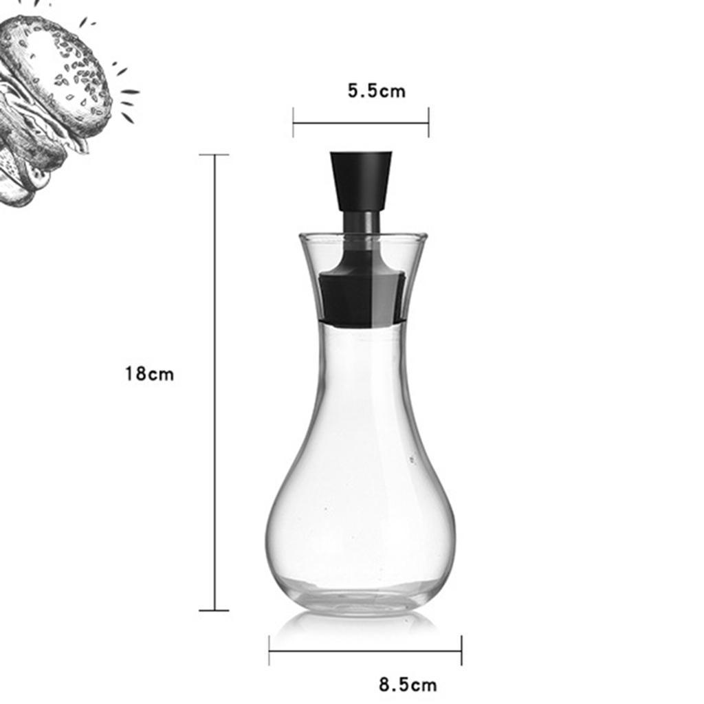 Oil Vinegar Dispenser Kitchen Supplies Oil Can Glass Olive Oil Dispenser 250ml